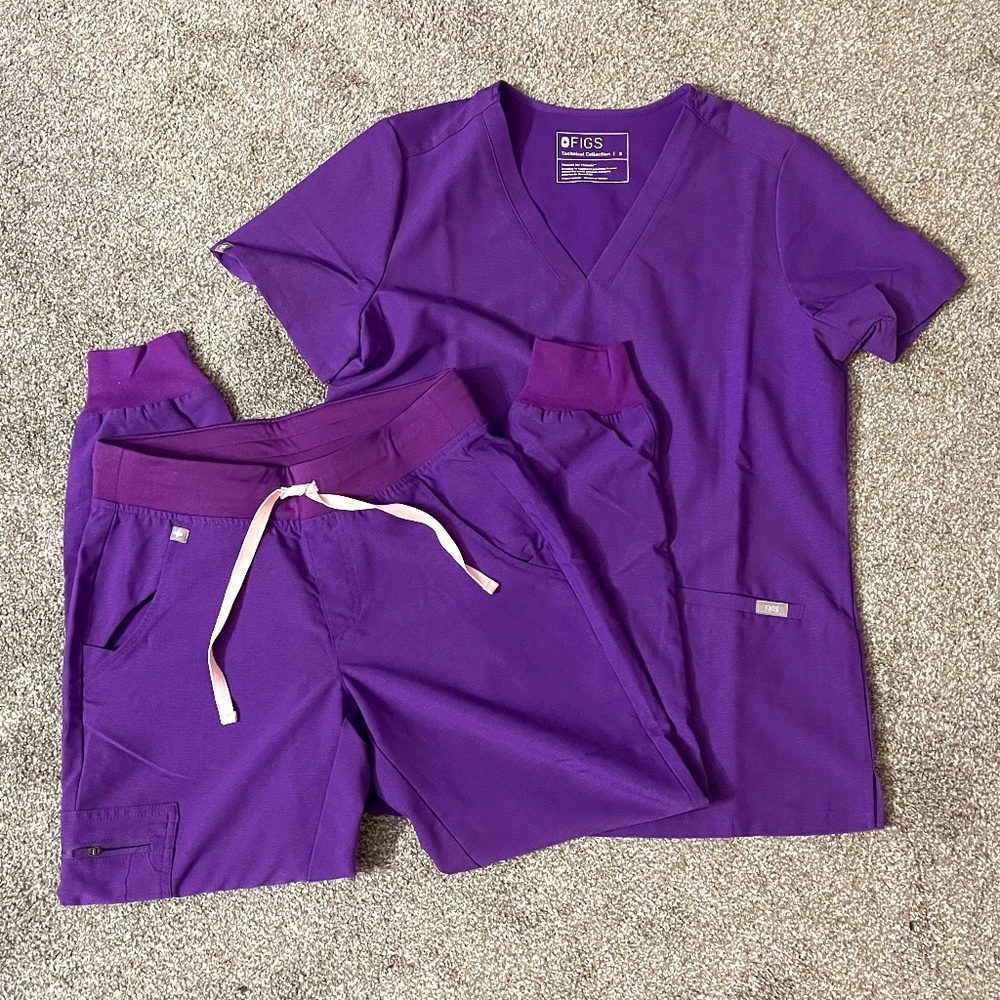 Figs Ultra Violet Scrub set S/XSP